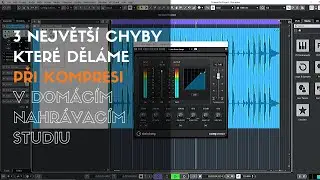 3 největší chyby které děláme při kompresi v domácím nahrávacím studiu - oTomanStudio.cz