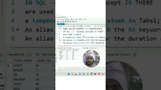 How to Use Aliases In SQL in 1min