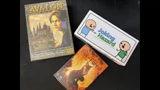 Unboxing Board Games with Waifu! ft. Joking Hazard, Avalon, The Fox in the Forest