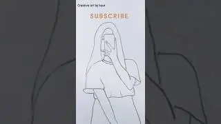 Easy and amazing sketch #shorts#ytshorts#youtubeshorts#trending#viral#no 1