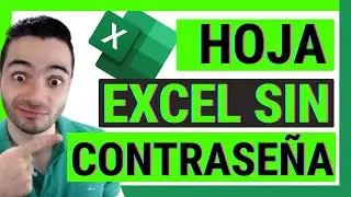 Cómo QUITAR CONTRASEÑA EXCEL 🔓  (Desbloquear Excel Protegido)