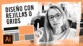 ✌Diseño usando rejillas, retículas o grids. Usando Illustrator