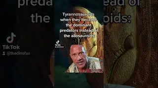 When the Tyrannosaurs Took Over