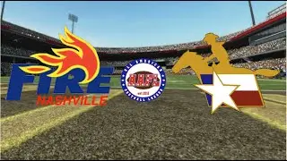 AAFL 2011 Season Week 7 - Nashville Fire (5-1) @ Austin Riders (1-5)