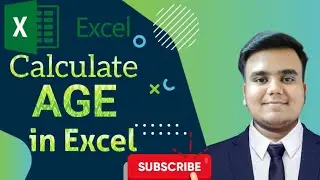 How to Calculate Age from date of Birth in Excel (Year's, Month, Day) 