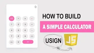 how to build a simple calculator using JavaScript