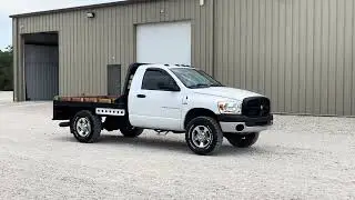 2006 Dodge Ram 2500 4x4 w flatbed