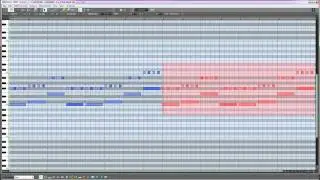 Samplitude Pro X: MIDI - Retrograde (Reverse)