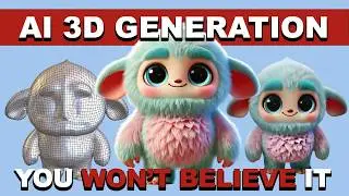 Discover How AI Can Create 3D Models In Minutes! (You won't believe)
