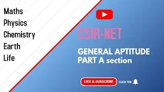 Csir-net mathematics part a section in Tamil and English