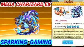 CHARIZARD EVOULING TO MEGA CHARIZARD EX ULTRAMON FIGHT POKEMON #SG_SPARKING #gaming @CarryMinati
