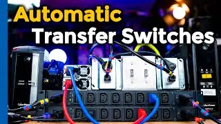 Automatic Transfer Switches!  (Feat. Server Technology Fail-Safe and Tripp Lite PDUMH20ATNET)