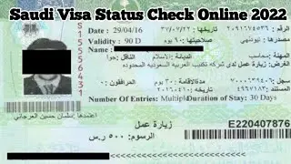 How To Check Saudi Visa Status Online 2022 Without Visa Number | Technoo Therapy #saudi