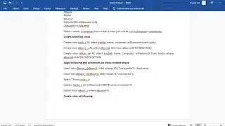 Oracle tutorial part 3 (Create views, perform dml operations on views) in Oracle 19c