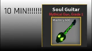 How to get soul guitar in bloxfruits