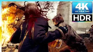 Resident Evil 4 Chainsaw Demo 4K 60fps Ultra HD Quality Cinematic Gameplay