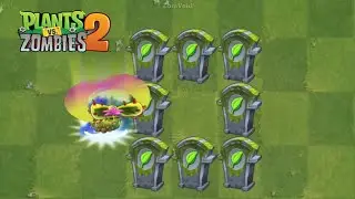 What Plant can destroy 8 Dark Gravestone (Plant Food) using 1 Plant Food? | Plants Vs Zombies |