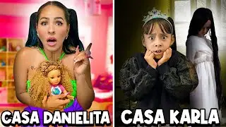 Swapping houses with Daniela for one night 😨🏠 | Karla Bustillos