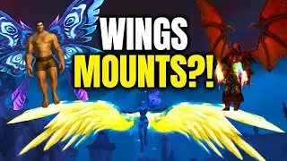 Wings or Jetpacks as Mounts in WoW? When?! World of Warcraft Mounts | TWW 11.2.5