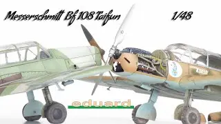 Messerschmit Bf 108 Taifun 1/48 Eduard - How to make Luftwaffe camuflage.