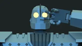 | EthanRonArt | Low Poly Timelapse: "The Iron Giant"