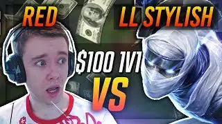 REDMERCY vs LL STYLISH (REAL 1v1!) | $100 1v1 SHOWDOWN!! - League of Legends