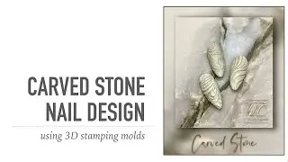 Carved Stone Nail Design