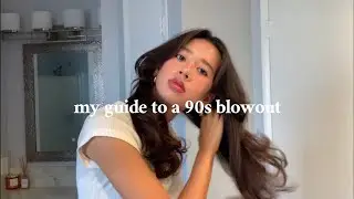 how to do a 90s inspired blowout💌🎀