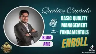 🚨 FREE Quality Management Course – Limited-Time Offer!#quailtycapsule
