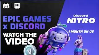 EPIC GAMES X DISCORD NITRO | CLAIM FAST!