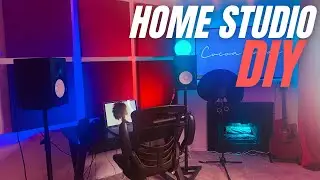 BUILDING A HOME RECORDING STUDIO 2021 (CRAZY TRANSFORMATION) (DIY)
