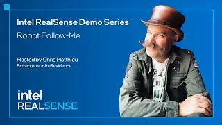 Intel RealSense Demo Series #6 - Robot Follow Me