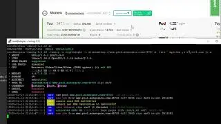 Running Monero MinerGate on a CPU Linux VPS Terminal