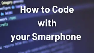 How to code with a smartphone using Replit