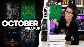 October Wrap-Up (2024) // Discovering a New Favorite Fantasy Romance 🍁📚