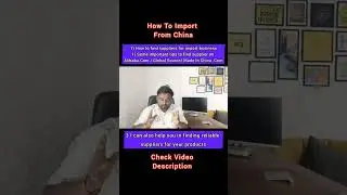 How To Find suppliers for import Business / How To Find Supplier On Alibaba.Com / Made In China