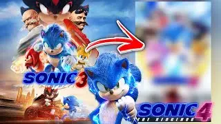 Making A Custom Sonic Movie 4 Poster! (Best one yet!) #39