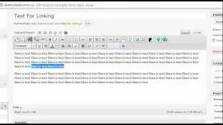 How To Create Links In Wordpress