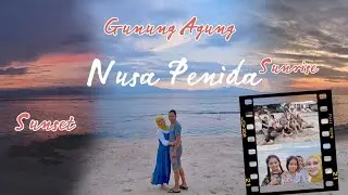 Trip Nusa Penida dengan View Gunung Agung, Sunrise dan Sunset dari Satu Pantai