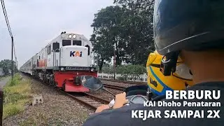 Kereta Api Raphi Dhoho - Lokomotif CC 201 | Tiba diStasiun Jombang