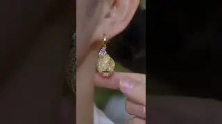 Her Lab Jewelry To Crystal lantern earrings😍#jewellery #earrings #jewellerydesign