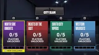 NBA 2k22 Season 3 City Slam Rooftops