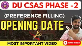 DU csas phase 2 opening date announced 🔥.