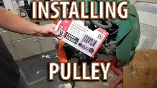 Ford 1988 F250 Power Steering Pulley Install - Harbor Freight Tool