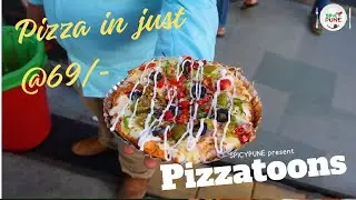 Pizza in just 69/- || at Pizzatoon || pocket friendly delicious pizza ||