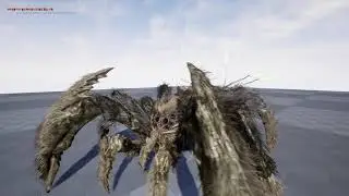 Technical Demo : Boss Monster Quality Look - Fur(Grooming), Idle Animation, Anim Dynamic(on Tail)