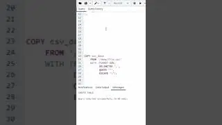 POSTRESQL - Load CSV file with an ARRAY data type into a table. 