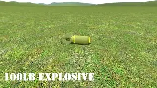 HBOMBS Expansion Showcase, 100lb Explosive - GMOD