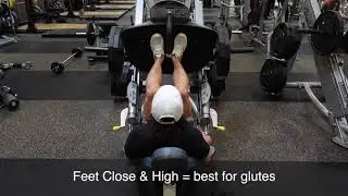 Glute Focused Leg Press