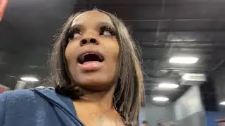 SKY ZONE : BOOBS ALMOST POPPED OUT 👀